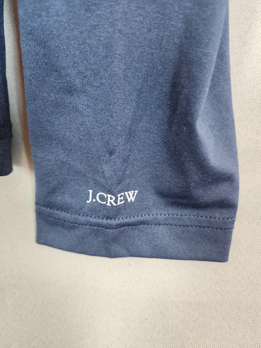 J. Crew Men's Long Sleeve Crewneck in Slate Blue